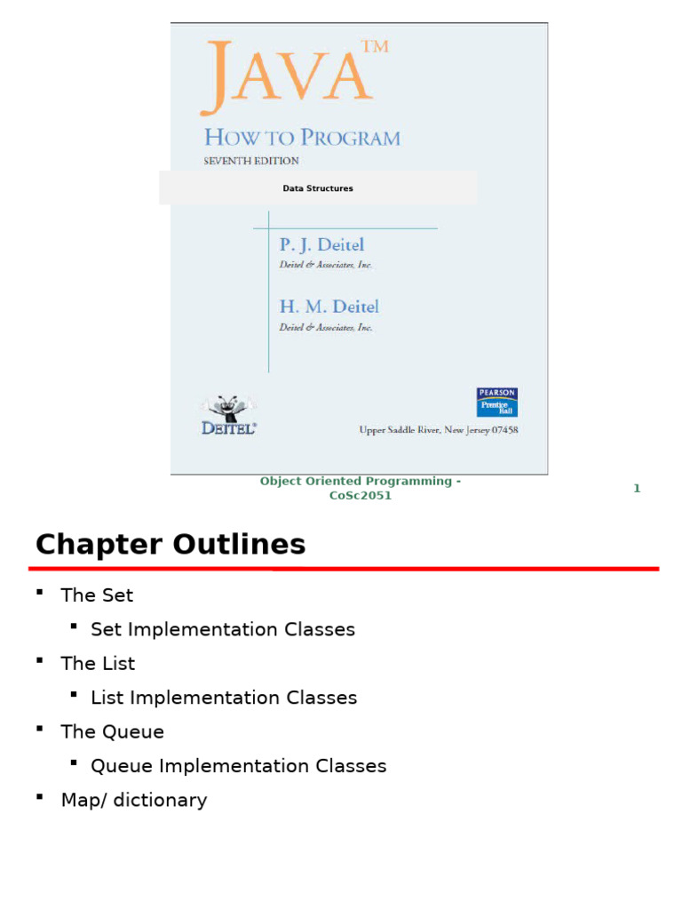 Java Data Structures Overview | PDF | Class (Computer Programming ...
