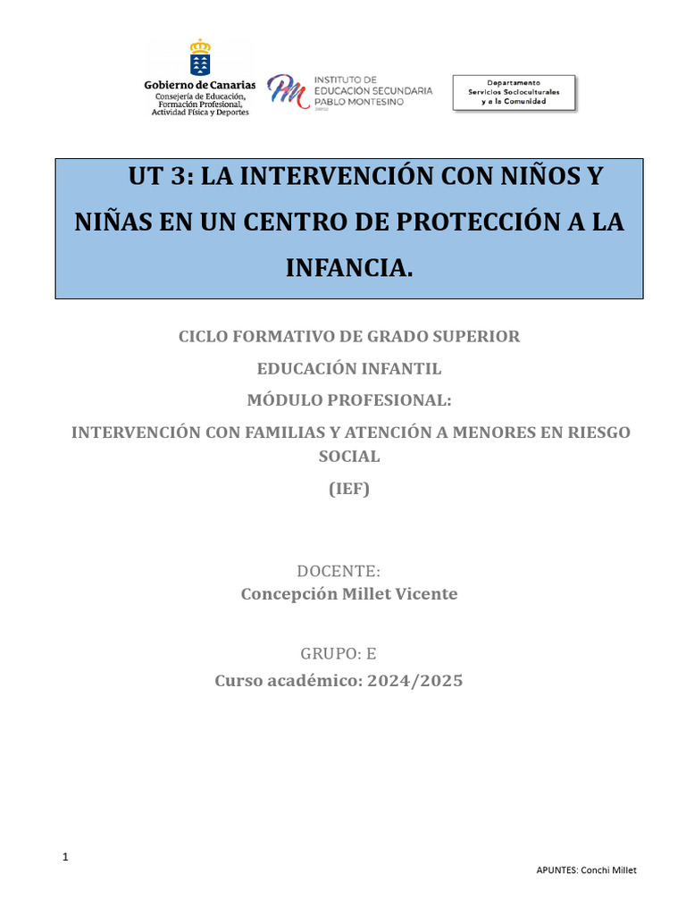 Ut 3 Ief 24-25 | PDF | Las emociones | Autorregulación emocional