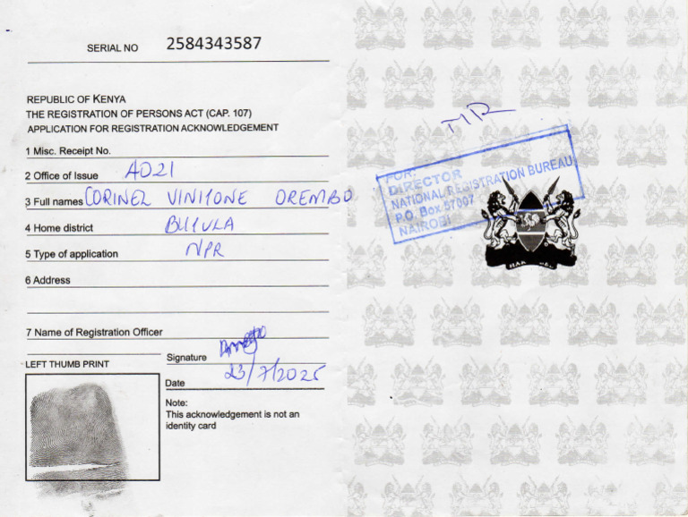 Waiting Card | PDF
