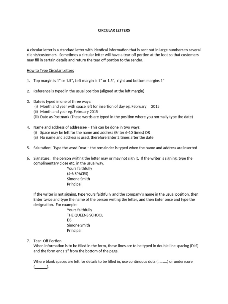 Circular Letters Notes With Exercises | PDF | Ellipsis | Chess