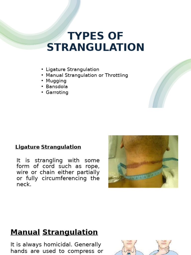 Types of Strangulation | PDF