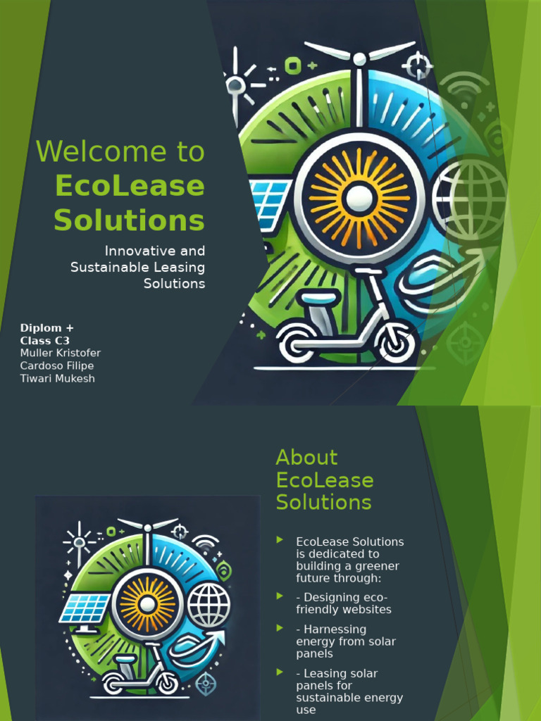 Sustainable Leasing Solutions for Energy | PDF