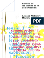 Mattelart Armand - Historia de Las Teorias de La Comunicacion