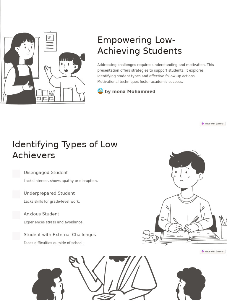 Empowering Low Achieving Students | PDF