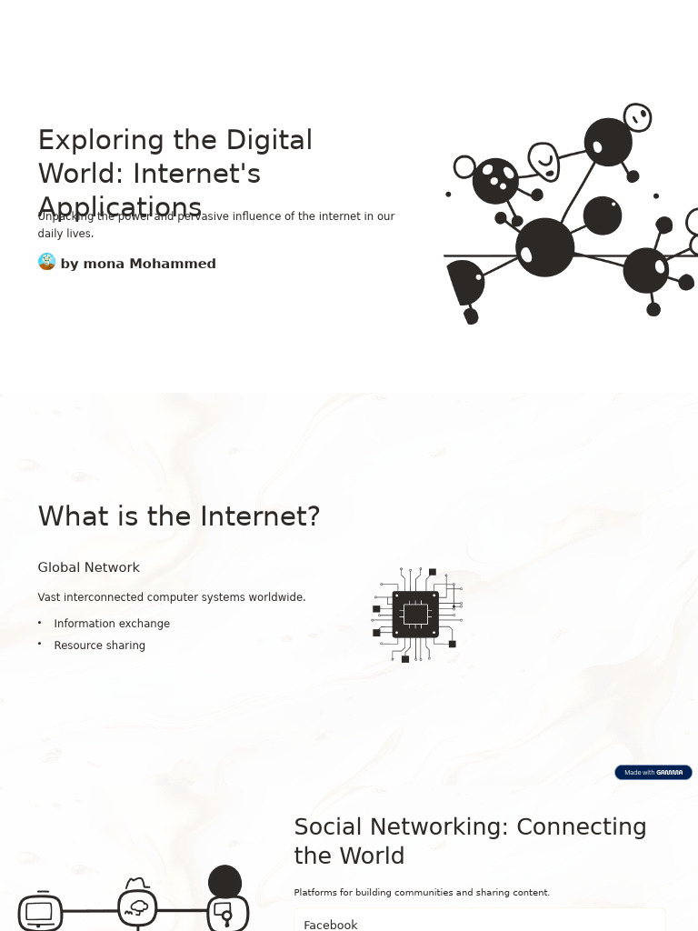 Exploring The Digital World Internets Applications | PDF