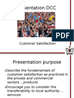 Presentation DCC: Customer Satisfaction
