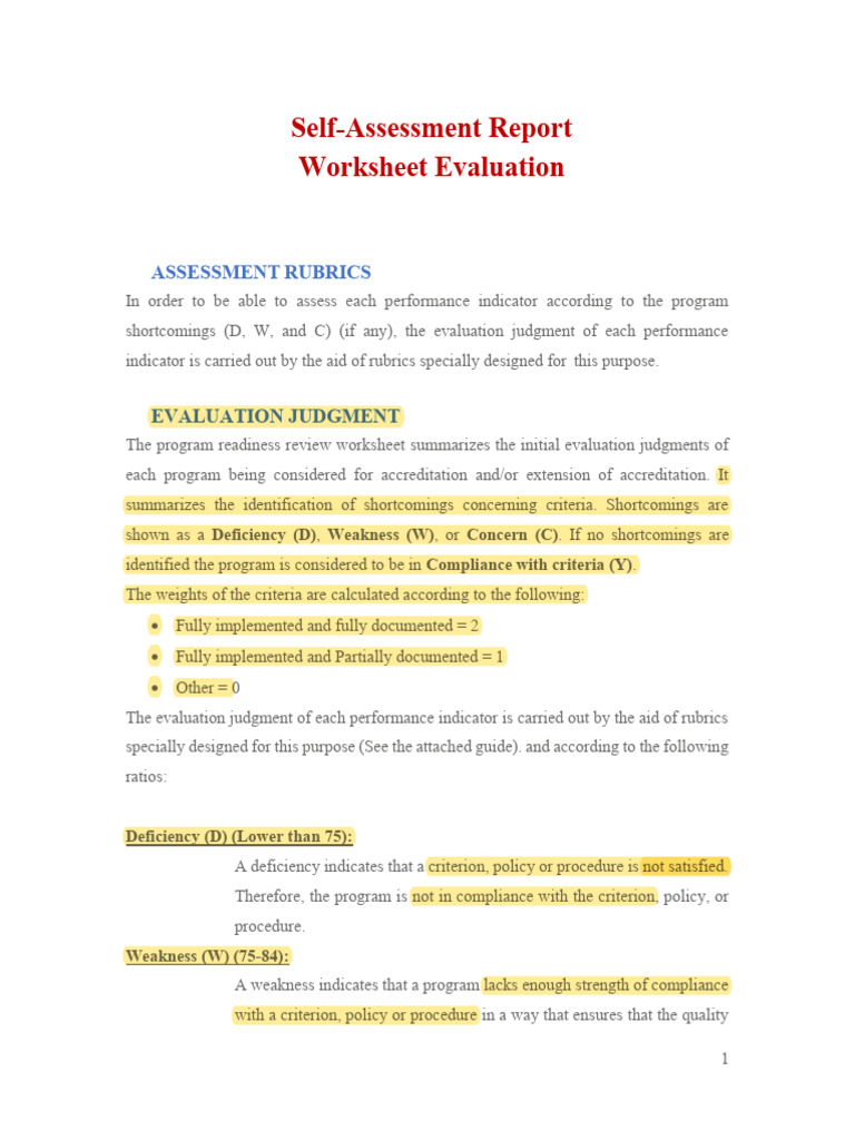 SAR بيلGUIDLINبيليبES+WيبلRKSHEET | PDF | Evaluation