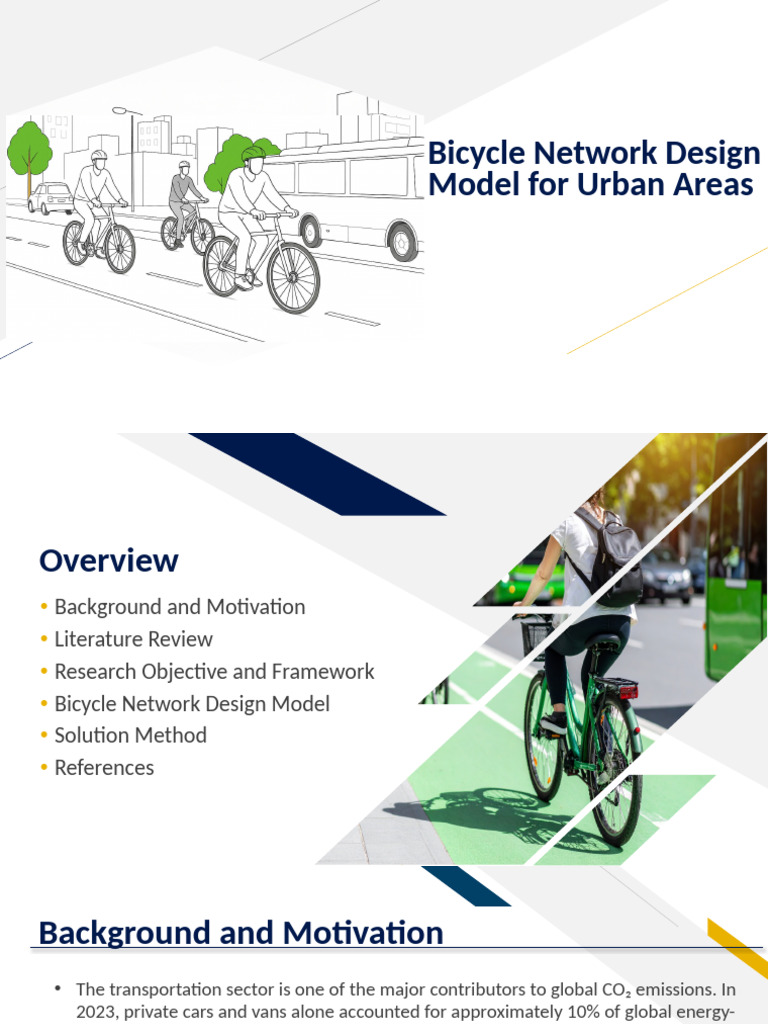 Bicycle Network Design | PDF | Sustainable Transport | Transport