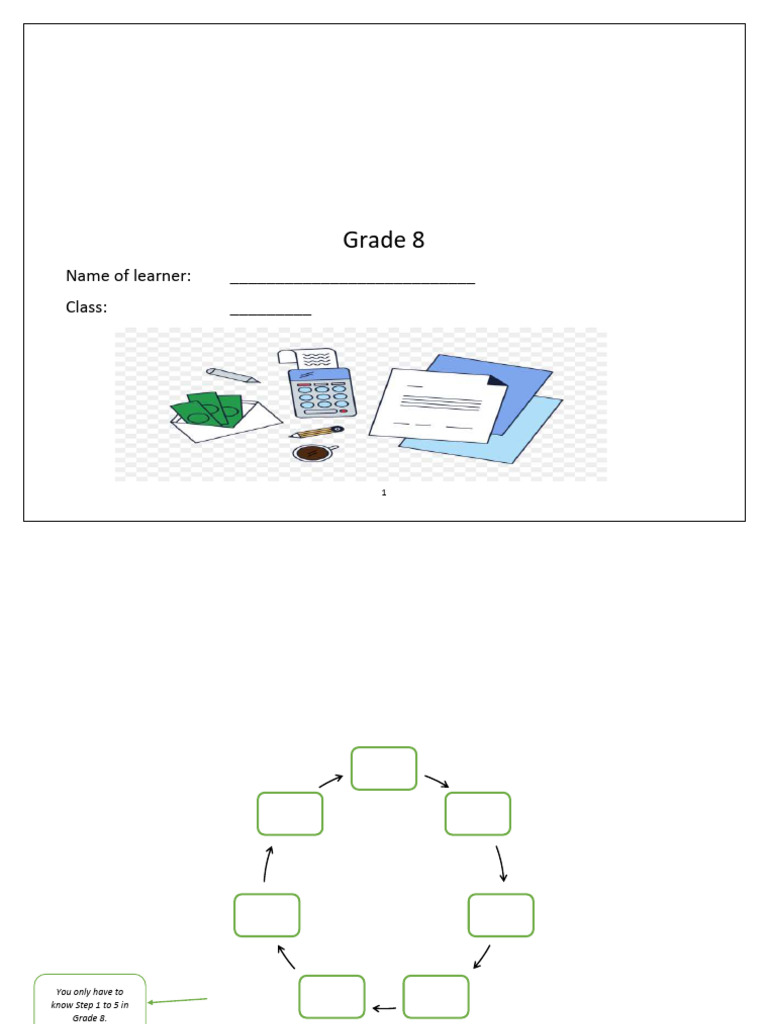 Grade 8 Ems Term 2 Manual - Final | PDF | Employment | Bookkeeping