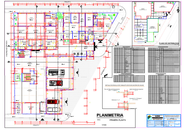 4 planimetria Replanteo Cortes Elevaciones 1 Planimetria Cortes 