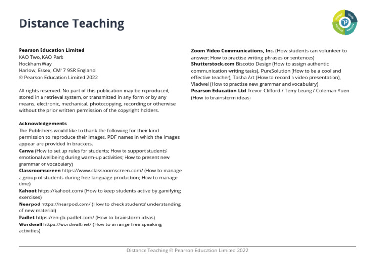 Distance Teaching Strategies Guide | PDF | Learning | Human Communication