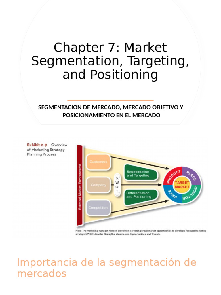 Segmentación y Posicionamiento de Mercado | PDF | Marketing | Mercado ...