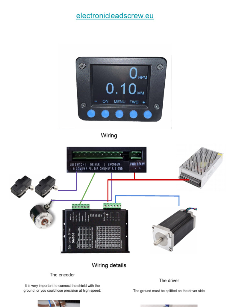 Electronic Lead Screw Installation Guide | PDF | Belt (Mechanical ...