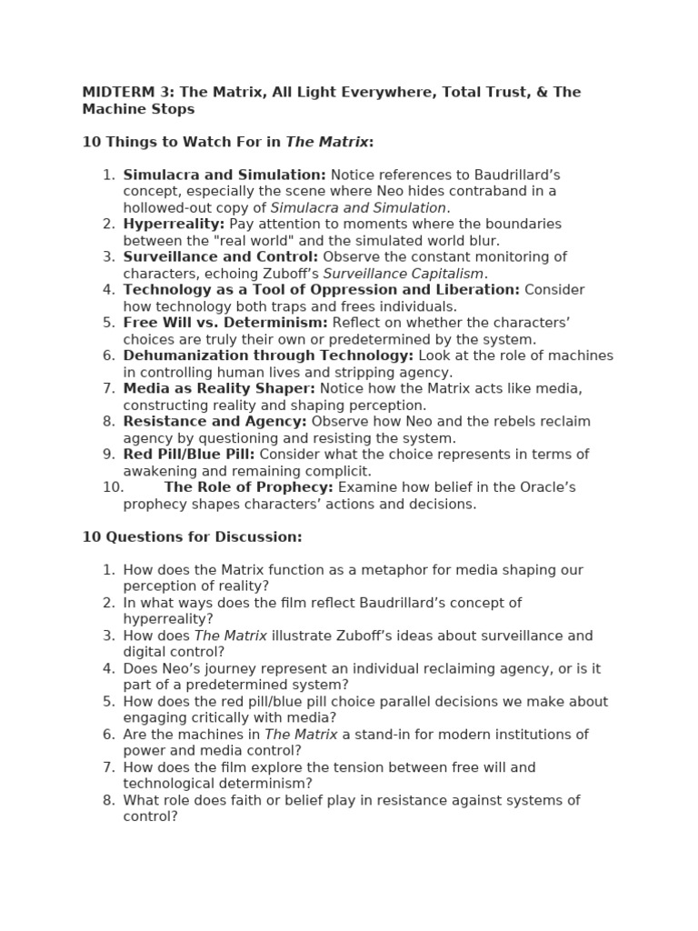 Soc Final Study | PDF