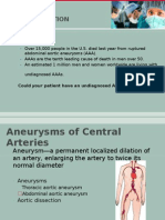 The Situation: Could Your Patient Have An Undiagnosed AAA?