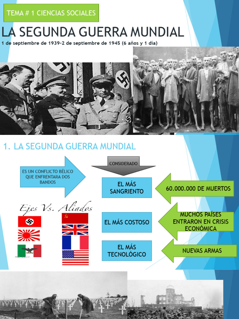 Causas y Consecuencias de la Segunda Guerra Mundial | PDF | Segunda ...
