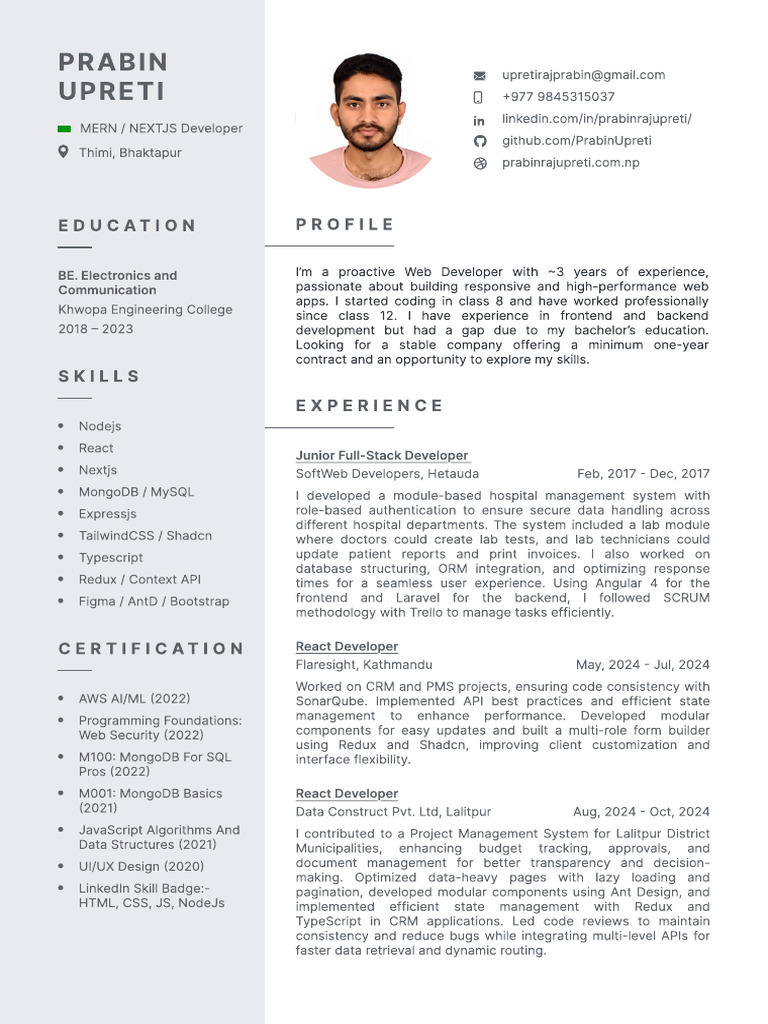 CV - Resume Template (Community) | PDF | Computing | Software Engineering