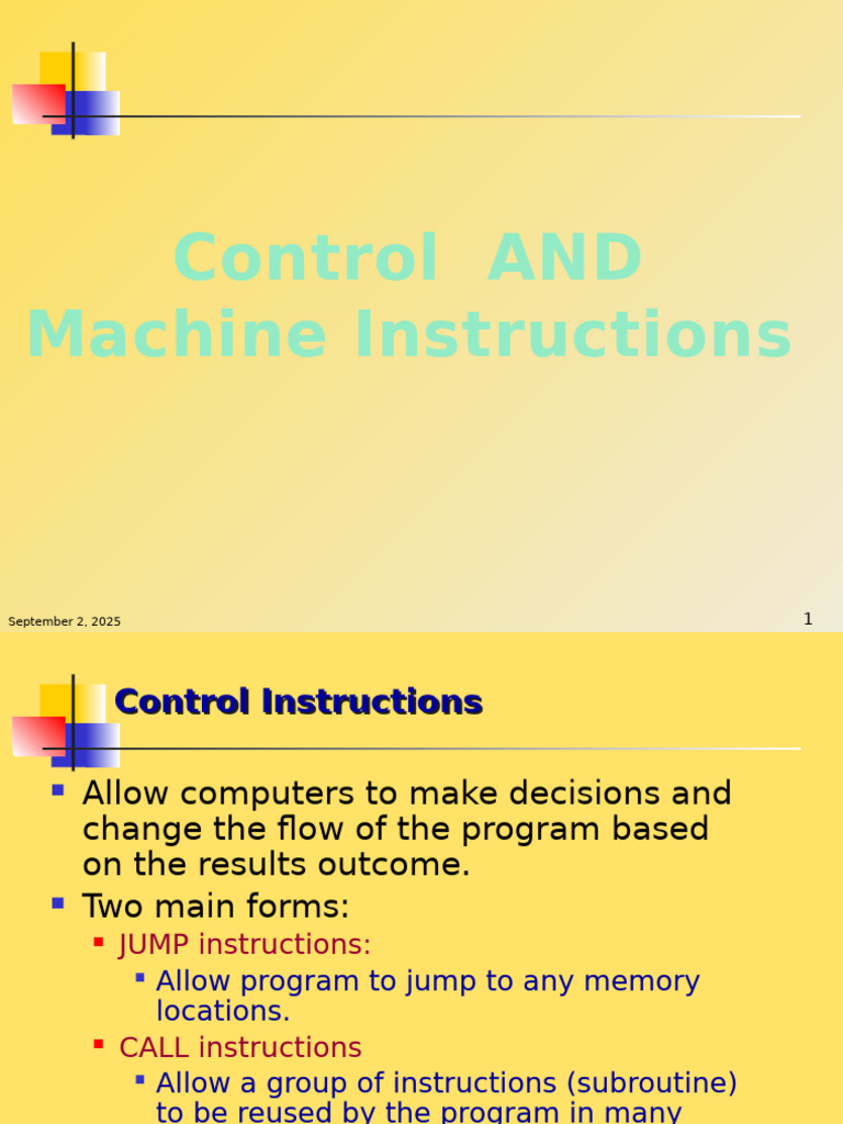 PCHL and Control Instructions in 8085 | PDF | Digital Electronics ...