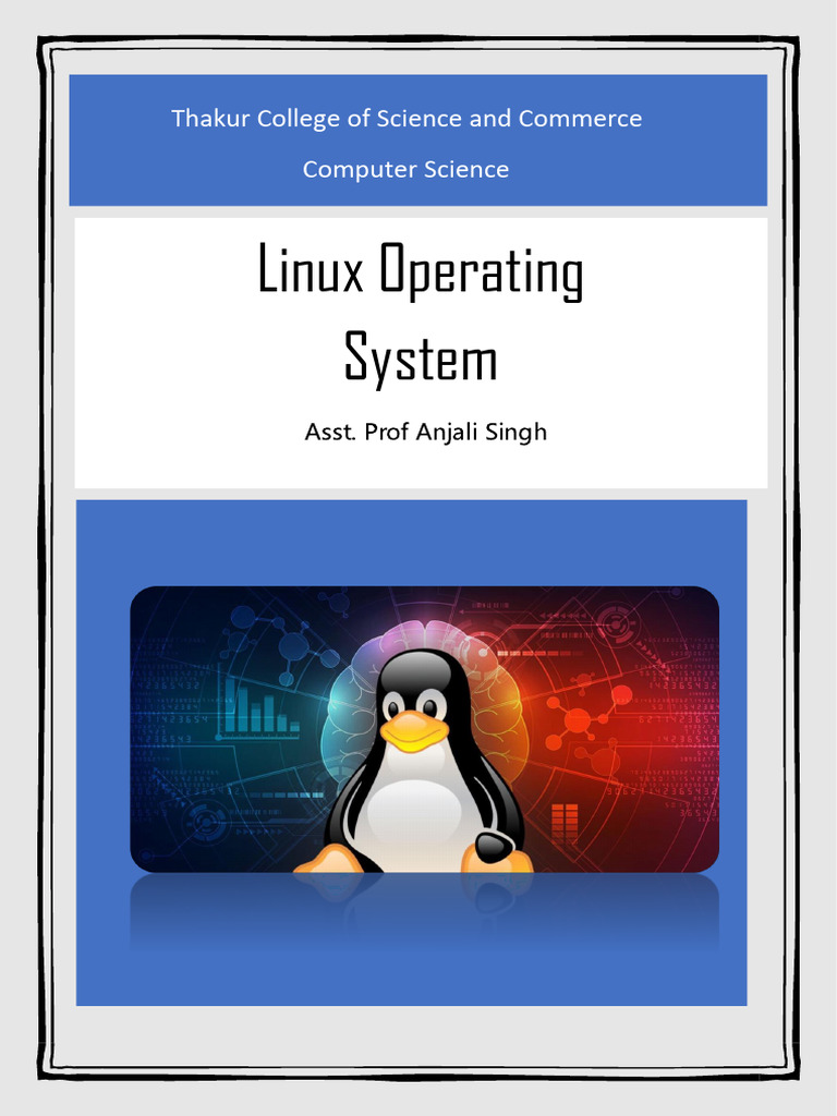Linux Operating System Overview | PDF | Computer File | Filename