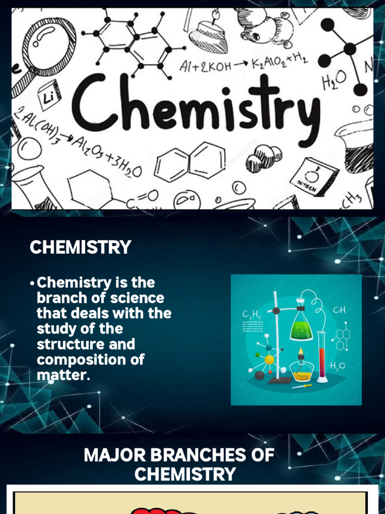 Chemistry and Its Branches | PDF | Chemistry | Chemical Substances