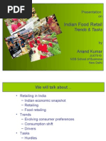Download Food Retail Ppt by Anand SN9105763 doc pdf