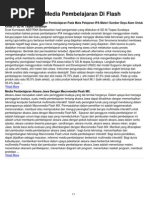 Download Cara Membuat Media Pembelajaran Di Flash by Neve Noite Fidalgo SN91058321 doc pdf