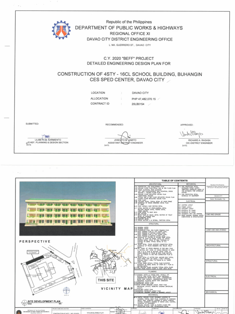 DPWH Davao Blueprint | PDF