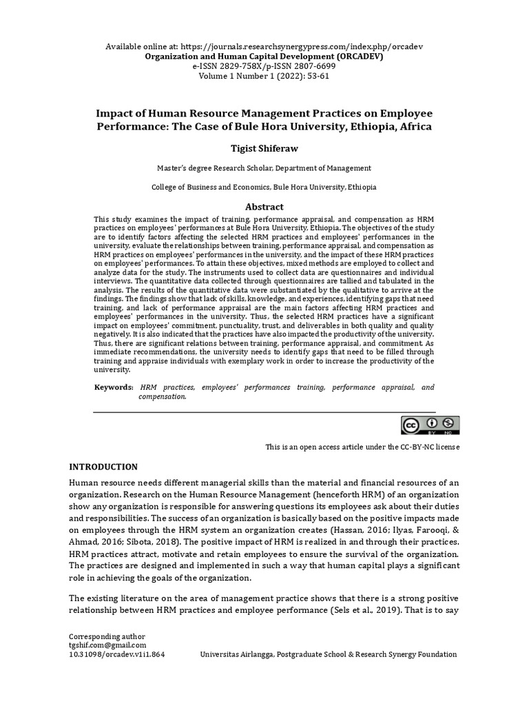 864-Article Text-8264-1-10-20230707 | PDF | Performance Appraisal ...