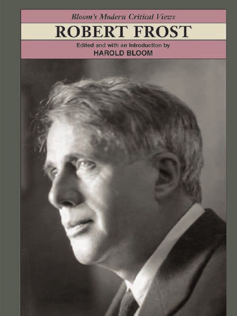 Robert Frost Bloom 039 S Modern Critical Views PDF Ralph Waldo Emerson Poetry