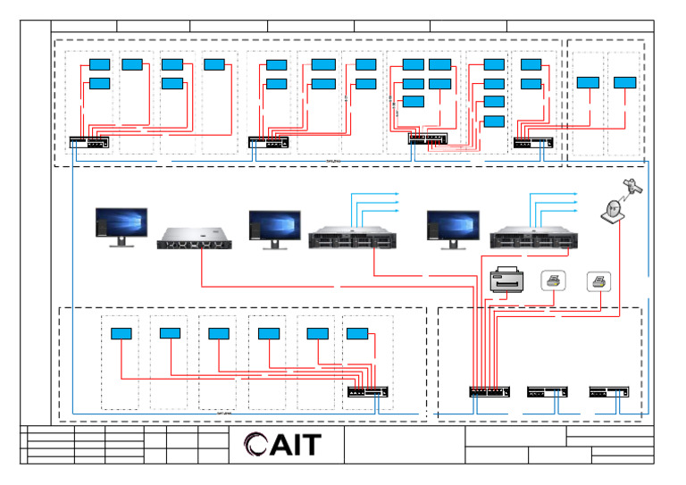 220KV NHI HA Substation Network Diagram | PDF
