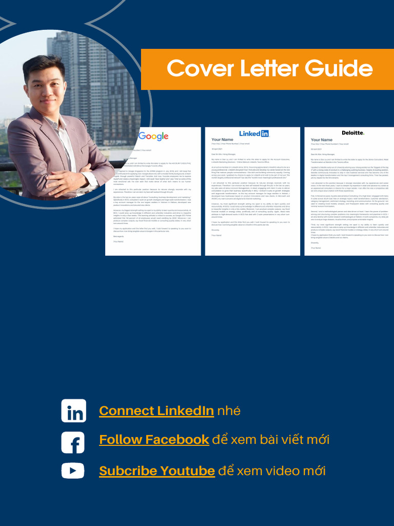Cover Letter Guide - From Top MBA | PDF