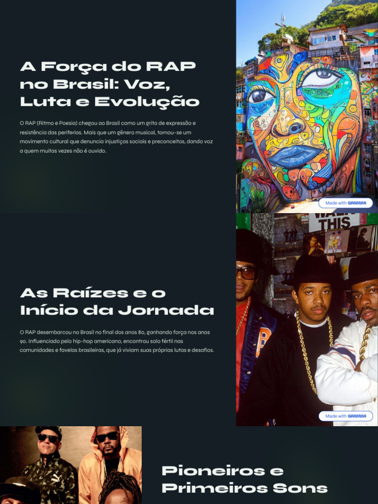 A Evolução do RAP no Brasil | PDF