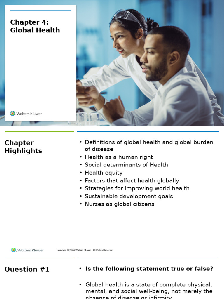 Global Health: Key Concepts and Strategies | PDF | Global Health ...
