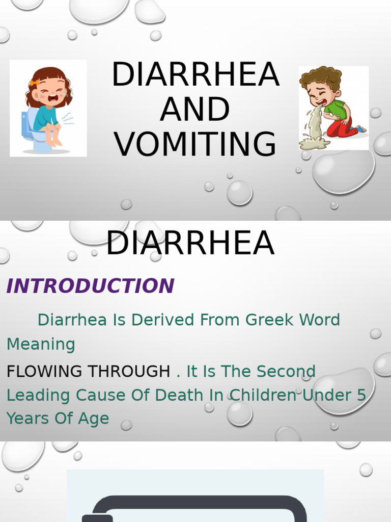 Diarrhea in Children: Causes and Management | PDF | Diarrhea | Medical ...