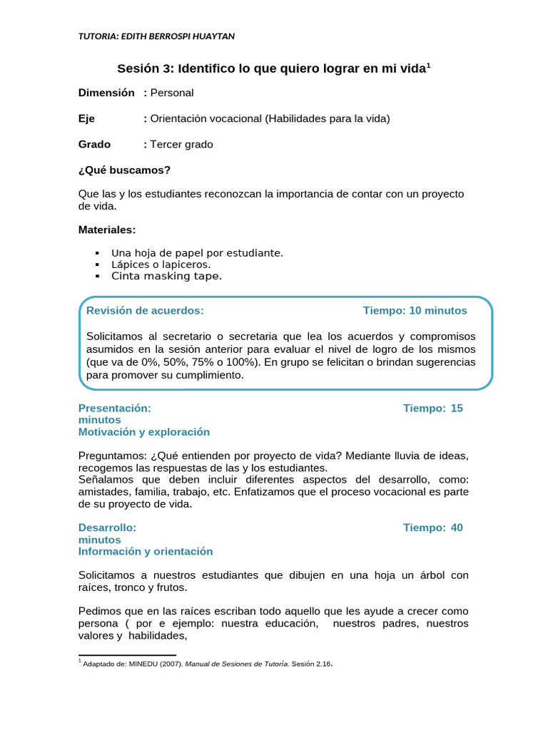 Proyecto de Vida: Taller para Estudiantes | PDF | Comportamiento | Drogas