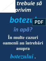 Studiu Despre Botez