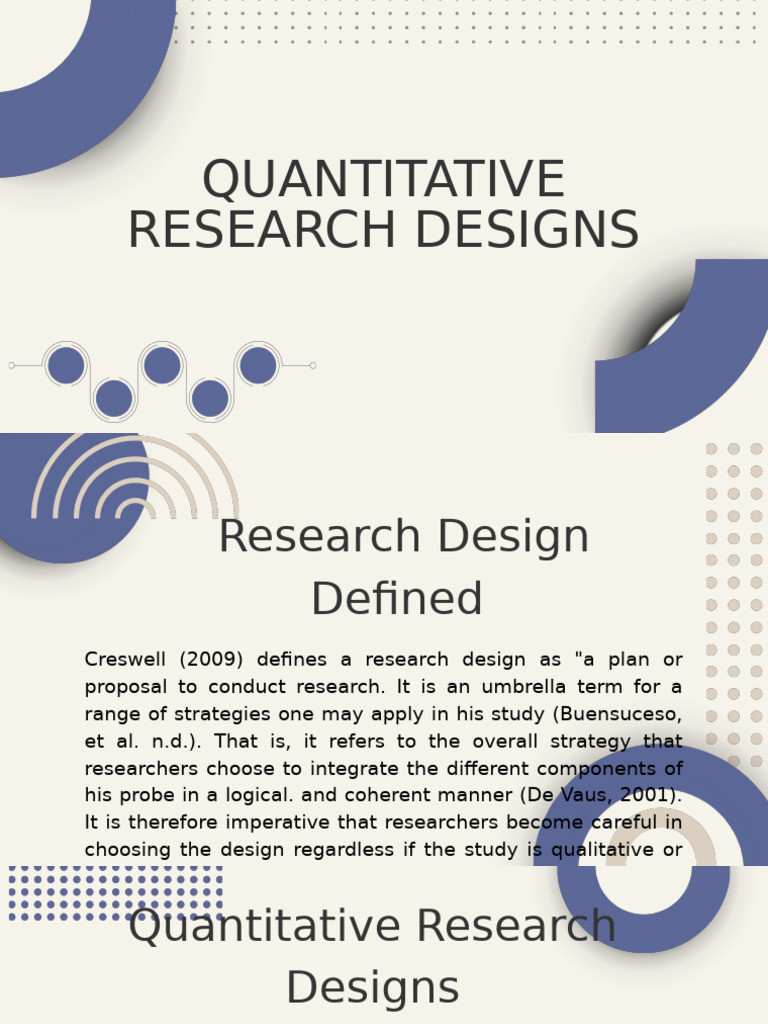 Beige Blue Simple Geometric Research Project Presentation | PDF ...