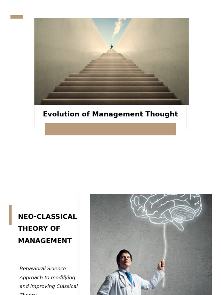Neoclassical Management Theory Insights | PDF | Motivation | Motivational