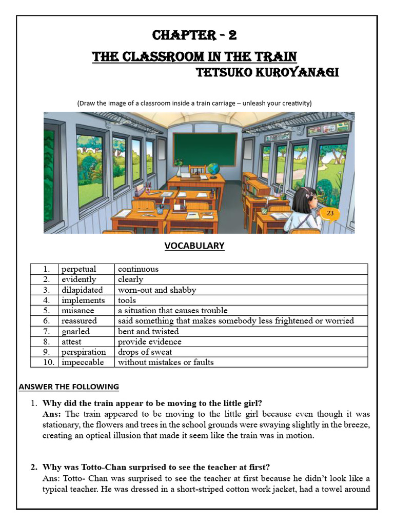 Classroom Learning on a Train | PDF | Agriculture | Weed