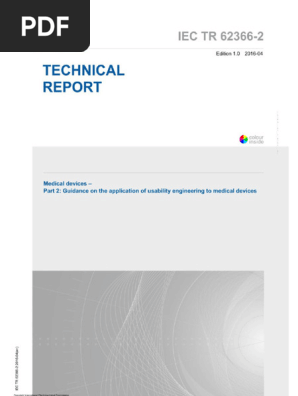 IEC TR 62366-2 技術報告書 Iec TR62366-2-2016 | PDF