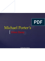 Michael Porter's: 5 Force Theory