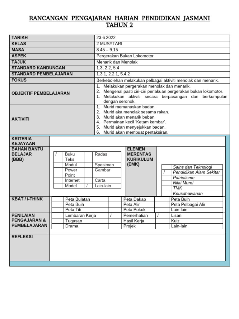 PJ THN 2 | PDF