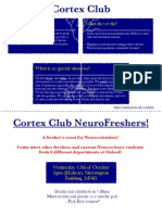 Cortex Club Flyers