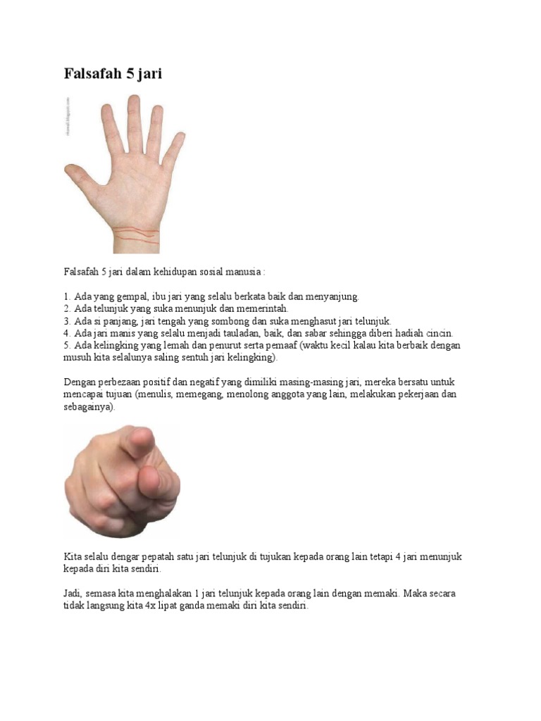 Falsafah 5 Jari Pdf