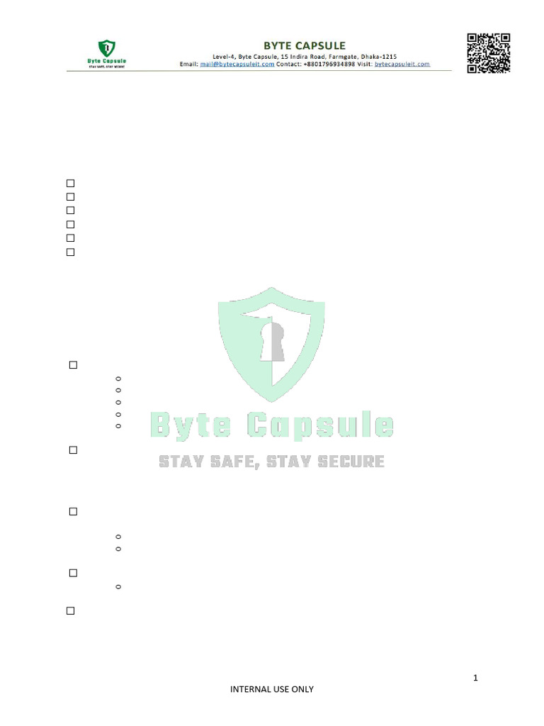 Mobile App Pentesting Checklist | PDF | Transport Layer Security ...