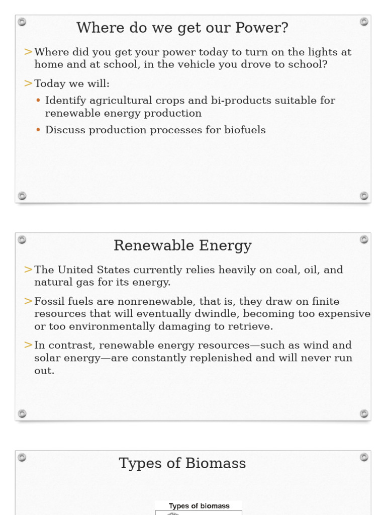 Renewable Energy: Biofuels & Crops | PDF | Biofuel | Chemical Substances