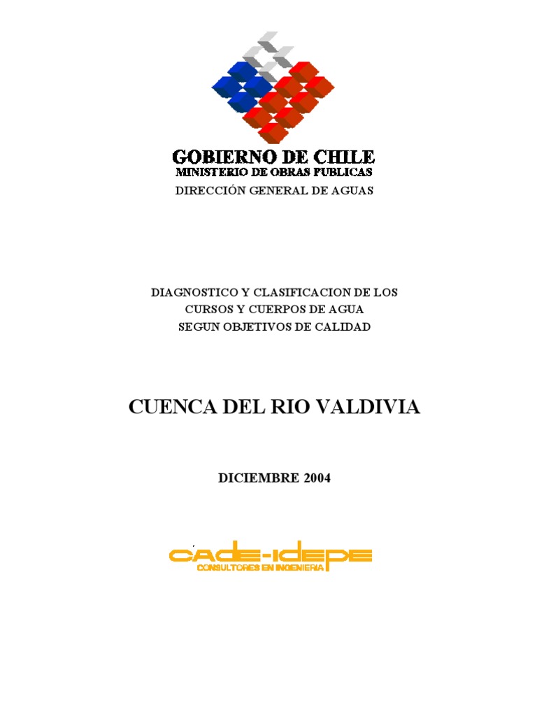 Diagnóstico de Calidad en Cuenca Valdivia | PDF | Andes | Roca (geología)