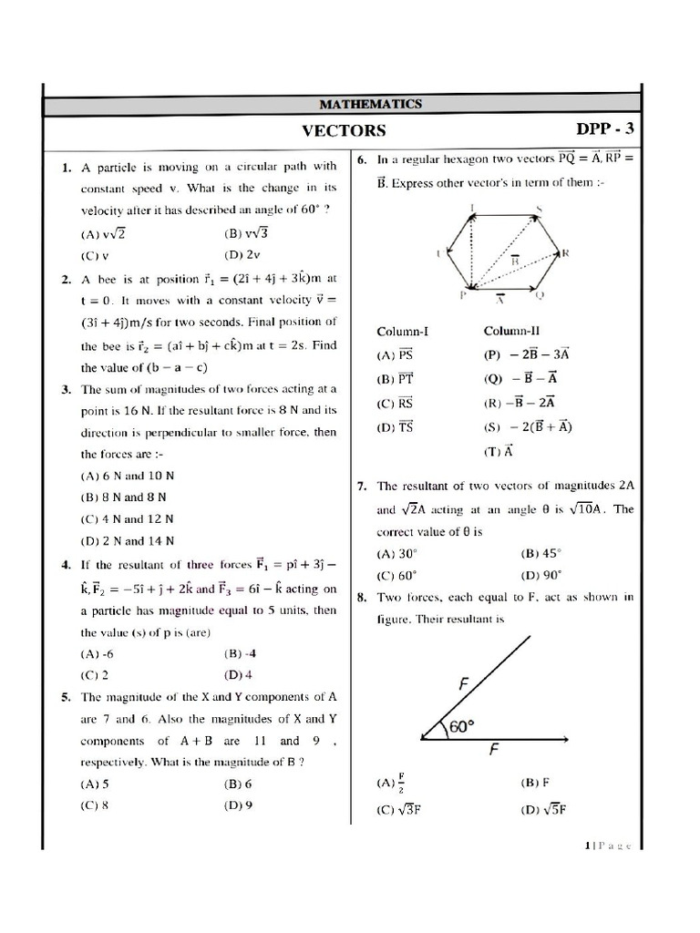 Vector 2 | PDF