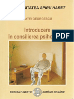 Psiho Georgescu Matei Introduce Re in Consilierea Psihologica