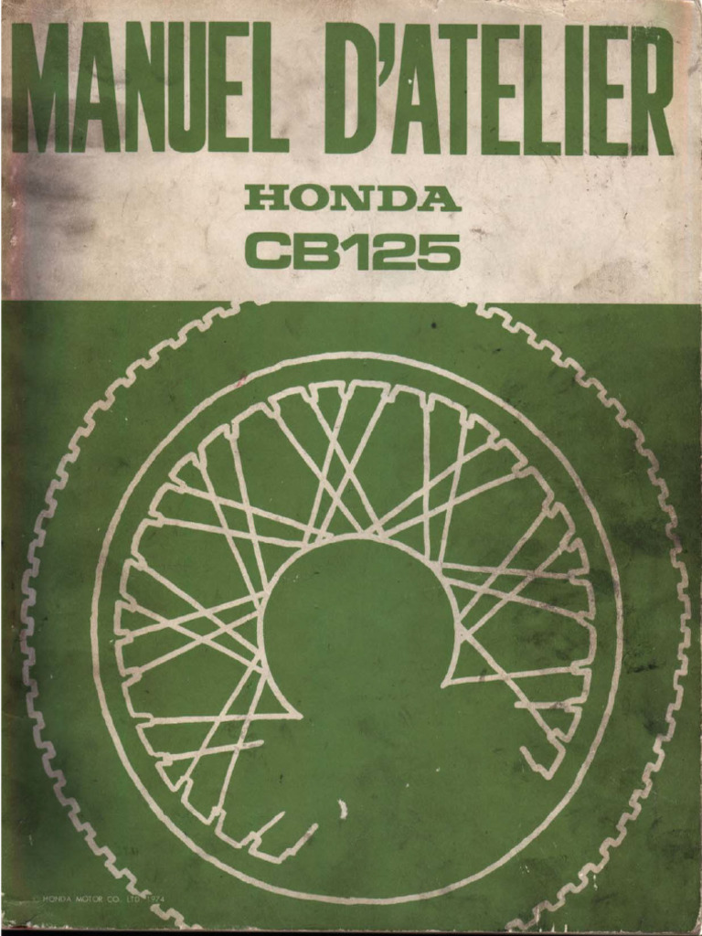 Workshopmanual - cb125 CCC | PDF